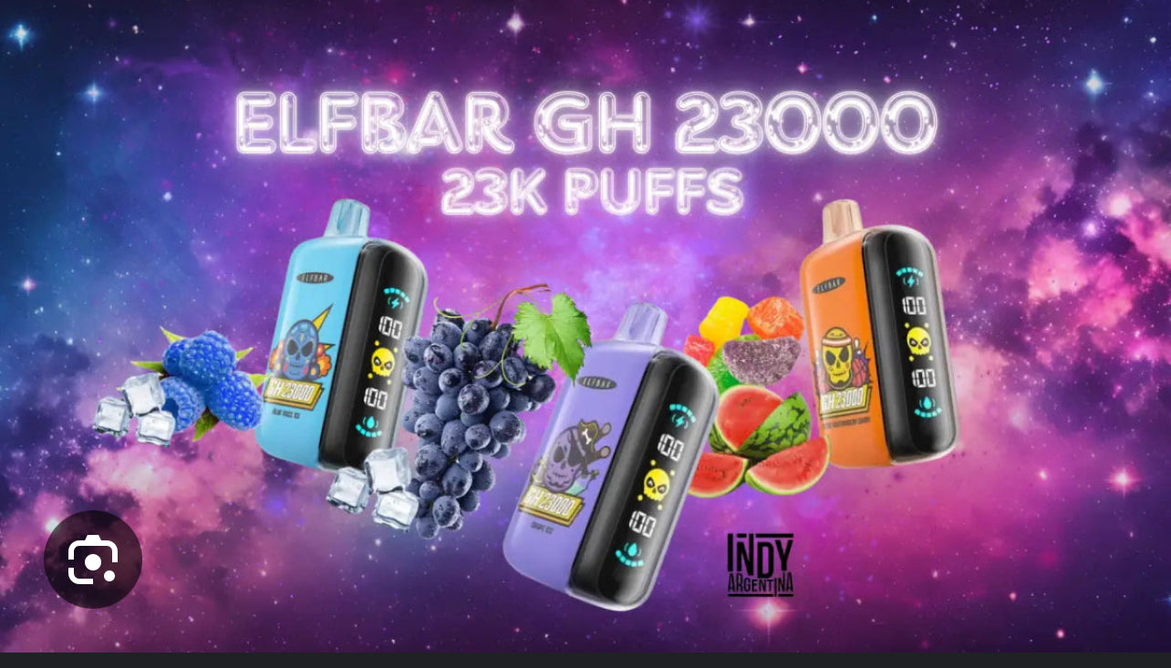 ELF BAR GH 23000 puffs -SYNTHETIC 50 (NEW!!)
