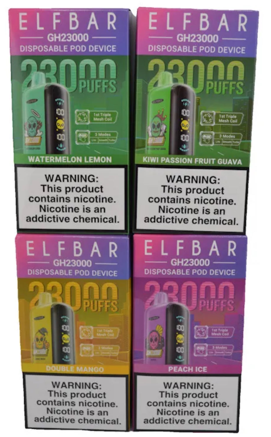 ELF BAR GH 23000 puffs -SYNTHETIC 50 (NEW!!)