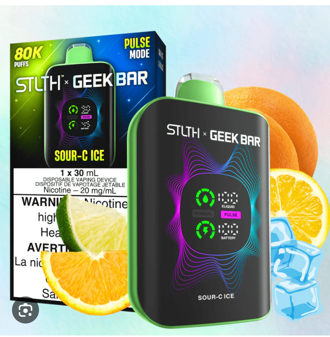 STLTH X GEEK BAR 80K - PUFFS, NEW!!!!