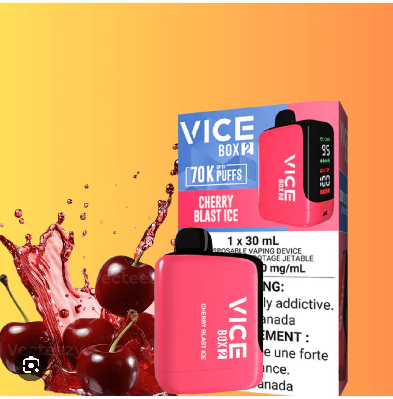 VICE BOX 2 - 70 K - Disposable vape -