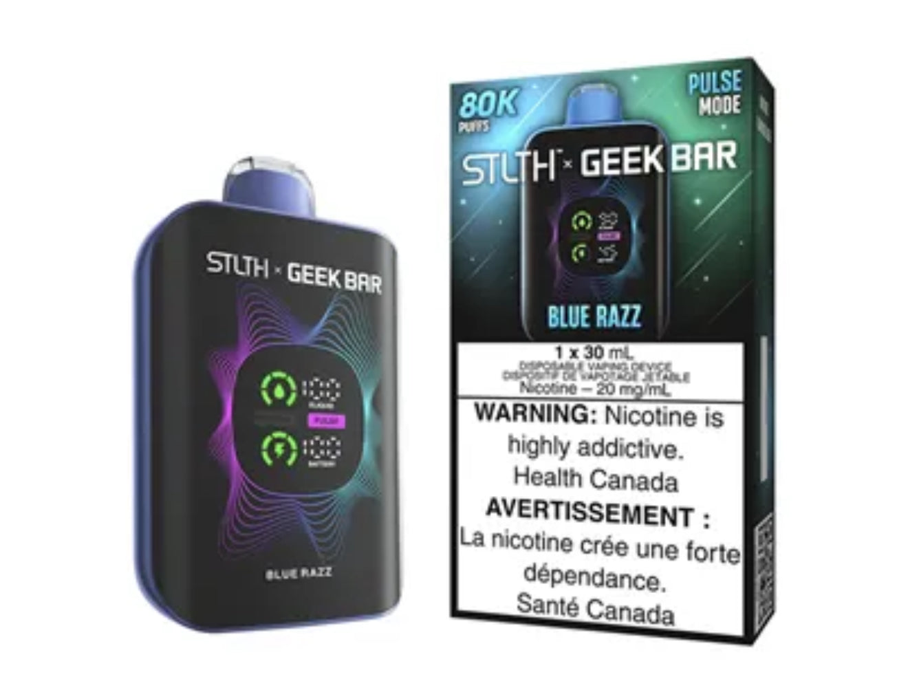 STLTH X GEEK BAR 80K - PUFFS, NEW!!!!