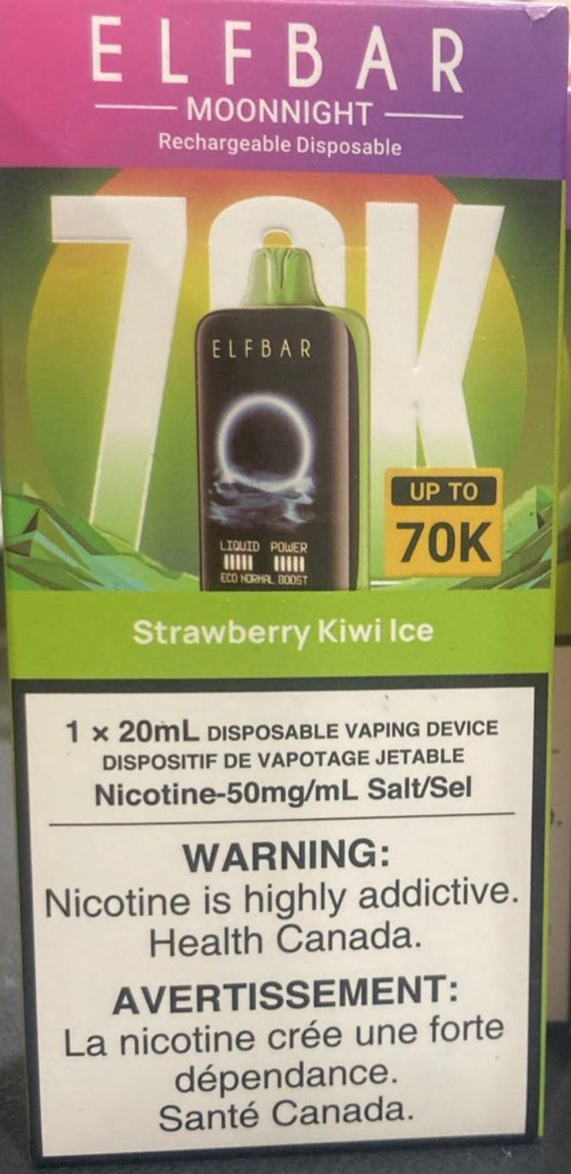***ELF BAR GH 70000 puffs*** 50mg/ml