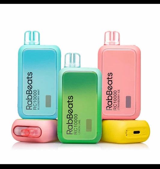 RAB BEATS DISPOSABLE VAPE -10000 PUFFS (DISCOUNTED PRICE !!!!!)