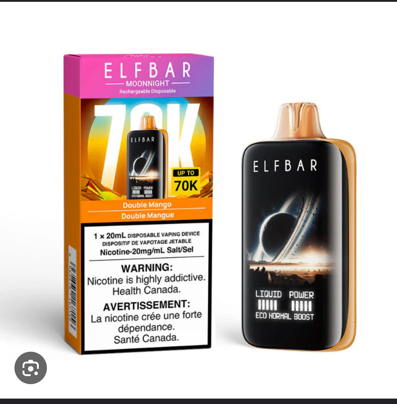 ELF BAR GH 70000 puffs (NEW!!)