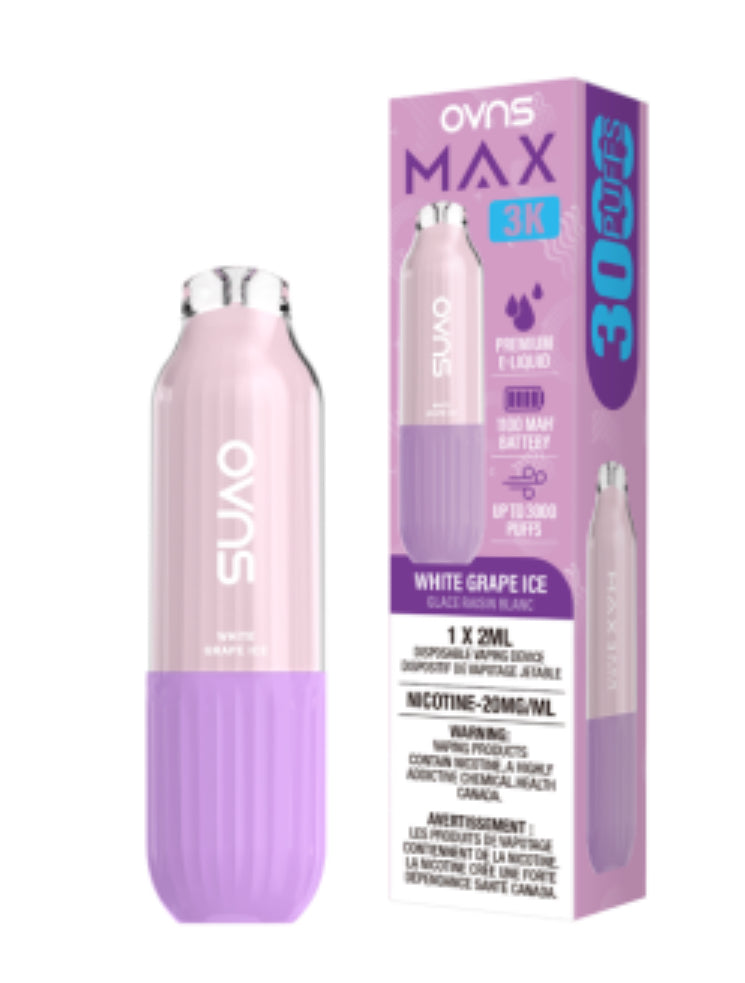OVNS MAX 3K disposable vape  Vapor Head Halifax