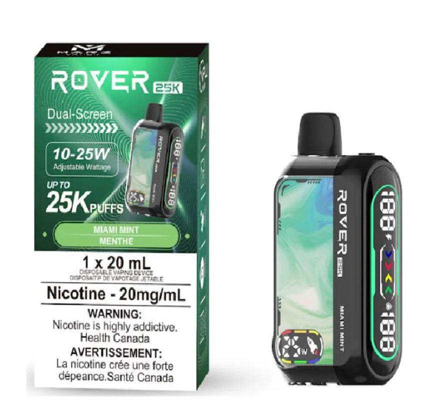 MARZ ROVER 25K PUFF REGULAR AND S50 SYNTHETIC DISPOSABLE VAPE 20ML(SPECIAL PRICE!!!)