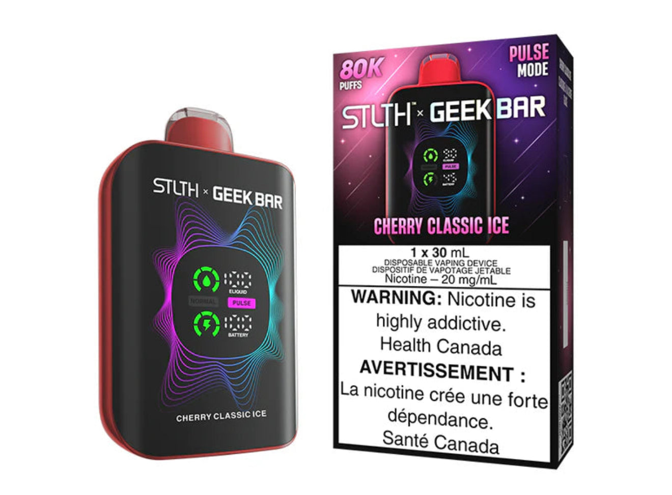 STLTH X GEEK BAR 80K - PUFFS, NEW!!!!