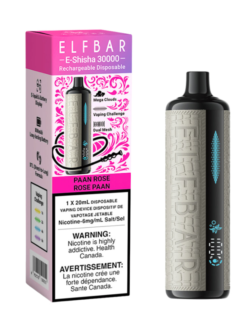 ELF BAR -E-SHISHA 30000 puffs , New!!!!