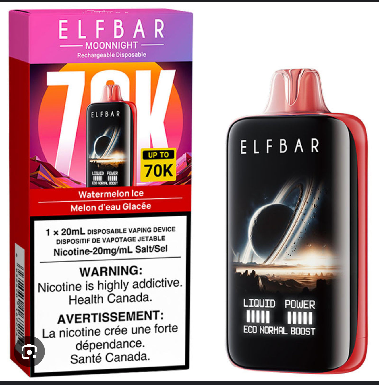 ELF BAR GH 70000 puffs (NEW!!)