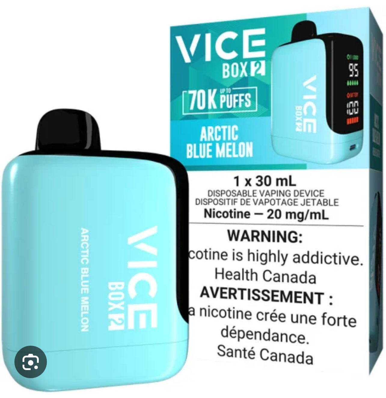 VICE BOX 2 - 70 K - Disposable vape -