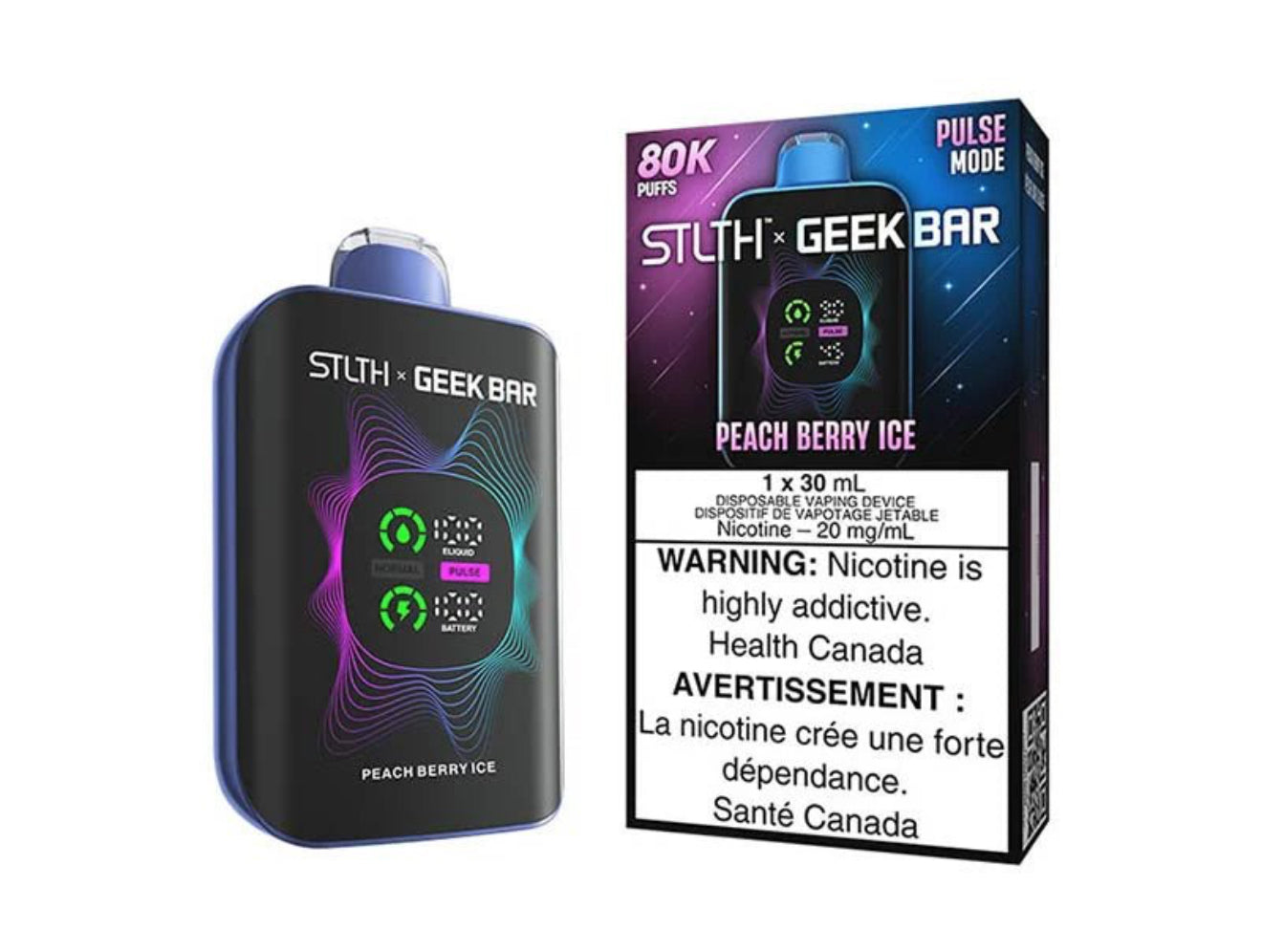 STLTH X GEEK BAR 80K - PUFFS, NEW!!!!