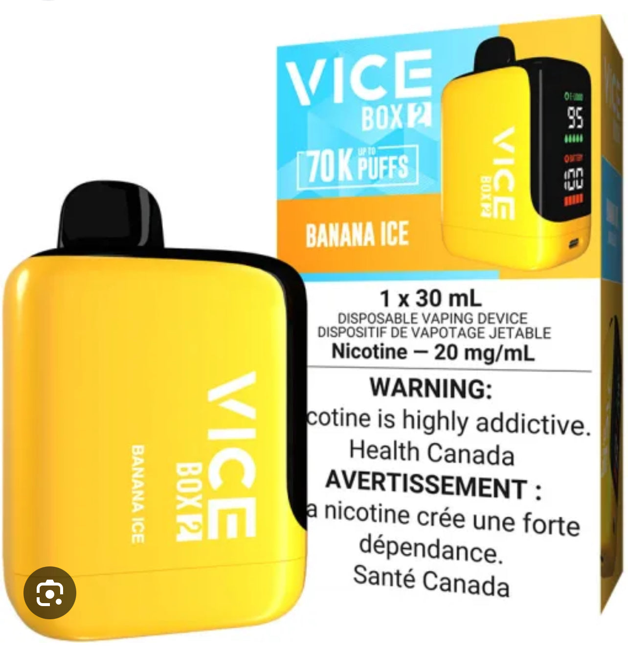 VICE BOX 2 - 70 K - Disposable vape -