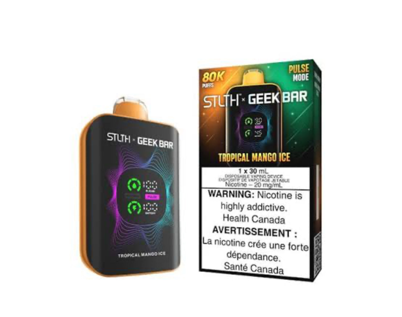 STLTH X GEEK BAR 80K - PUFFS, NEW!!!!
