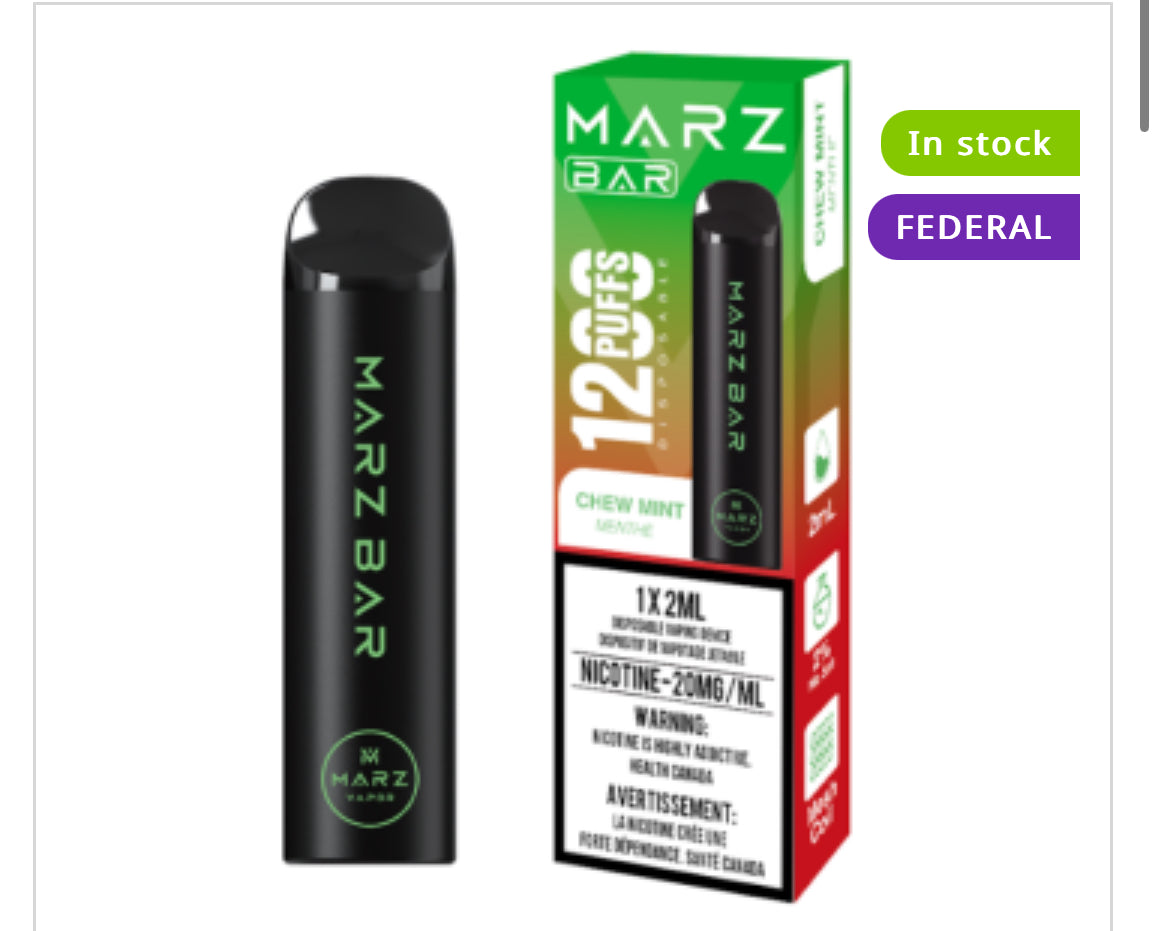 MARZ BAR -1200 PUFFS