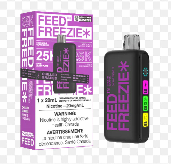 FEED FREEZIE 25000 PUFFS DISPOSABLE VAPE