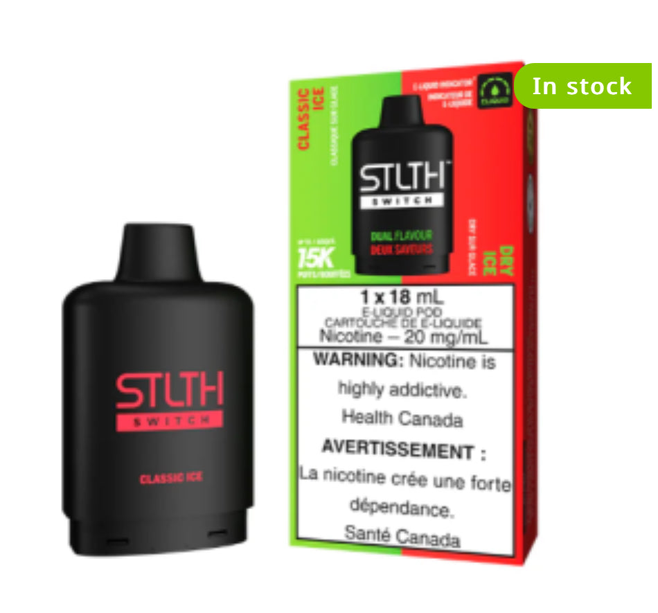 STLTH LOOP SWITCH PODS ONLY (UP TO 15K PUFFS) NEW!!!