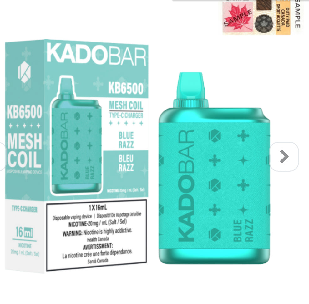KADO DISPOSALS 6500 Puffs SPECIAL PRICE!!!!!