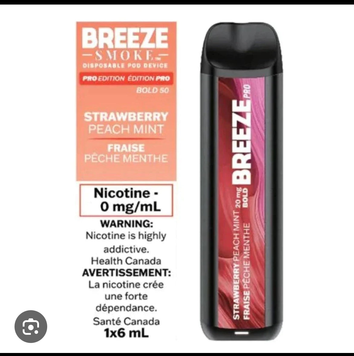 CLEARENCE!!!                Breeze Pro Disposable (ZERO NIC)