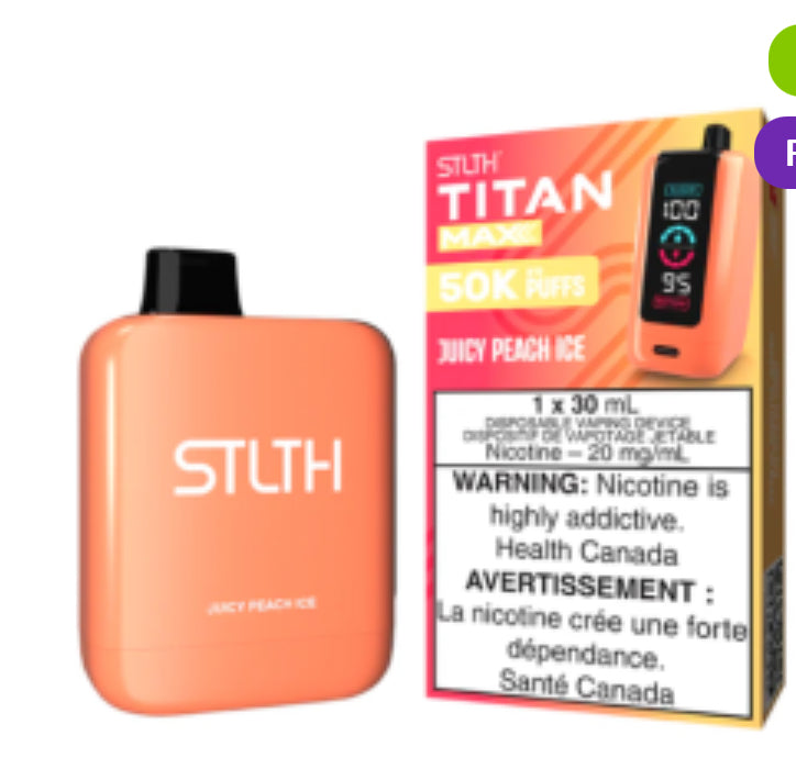 STLTH TITAN MAX - 50K PUFFS