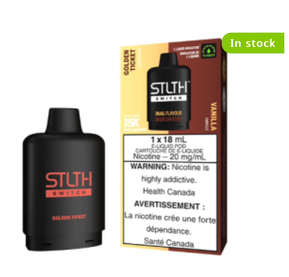 STLTH LOOP SWITCH PODS ONLY (UP TO 15K PUFFS) NEW!!!