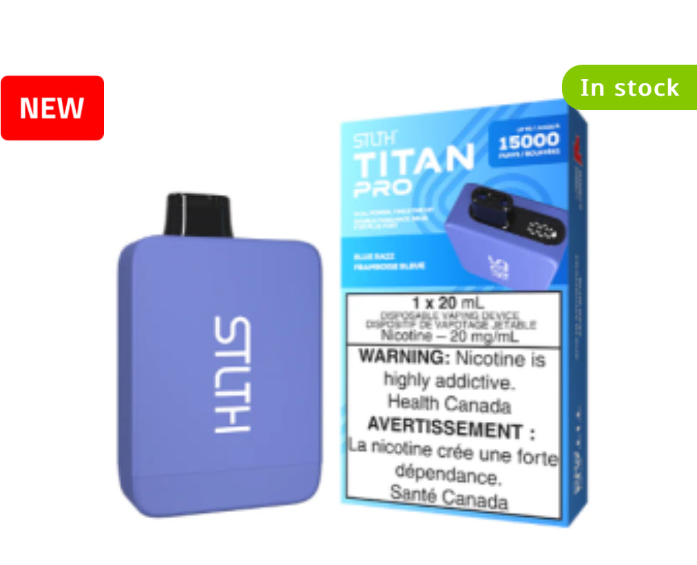 STLTH TITAN PRO -15000 Puffs (disposable vape)