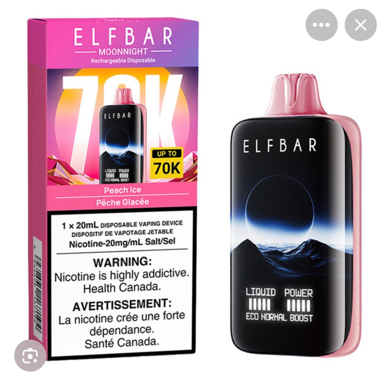 ELFBAR - 70000 puffs (NEW!!)
