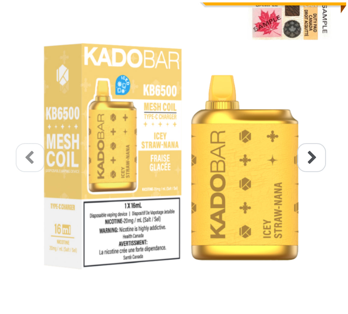 KADO DISPOSALS 6500 Puffs SPECIAL PRICE!!!!!