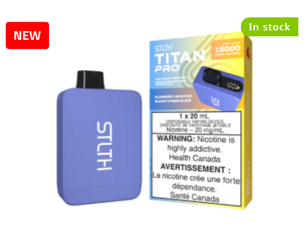 STLTH TITAN PRO -15000 Puffs (disposable vape)