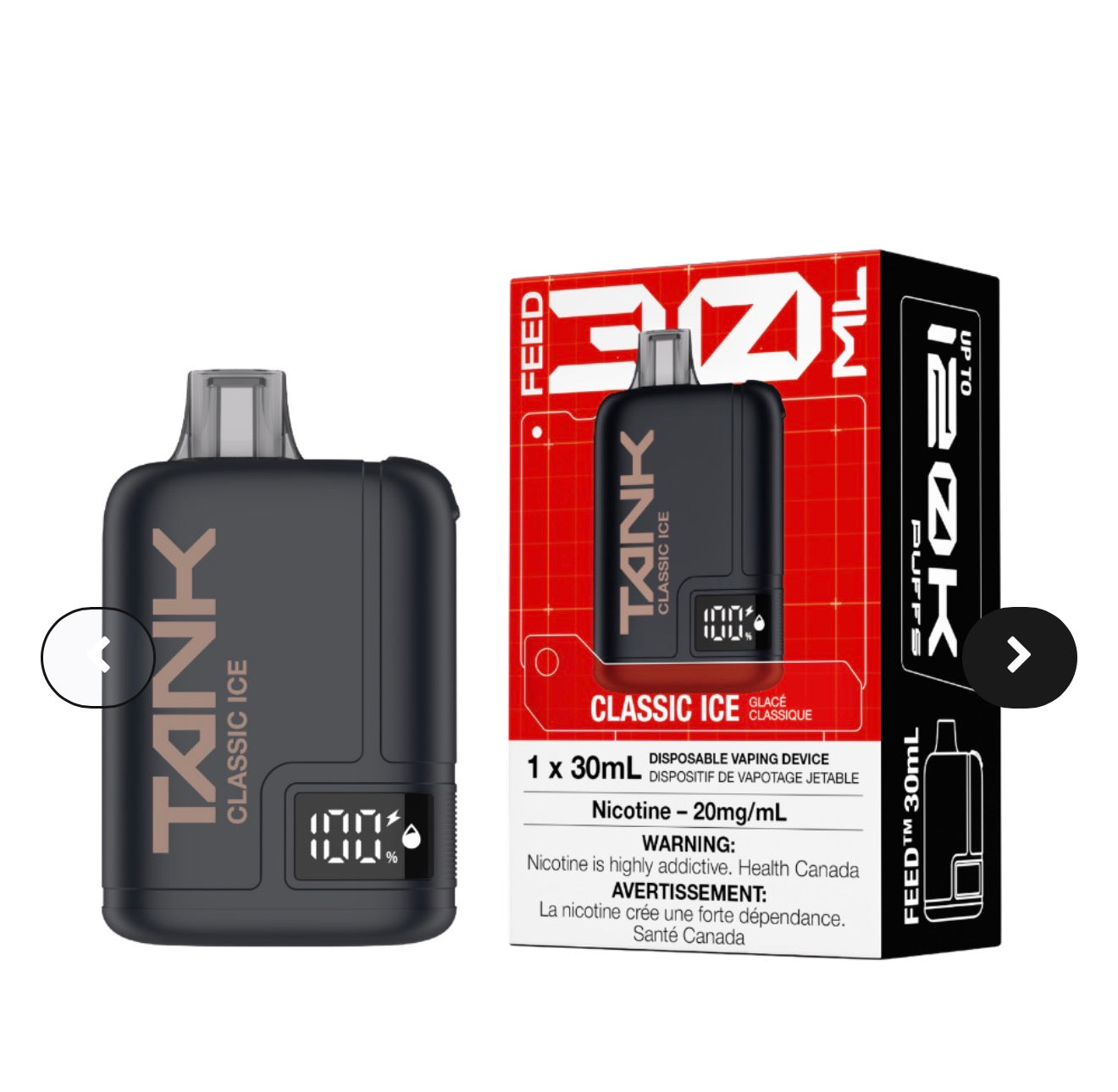 FEED Tank 120K Disposable Vape