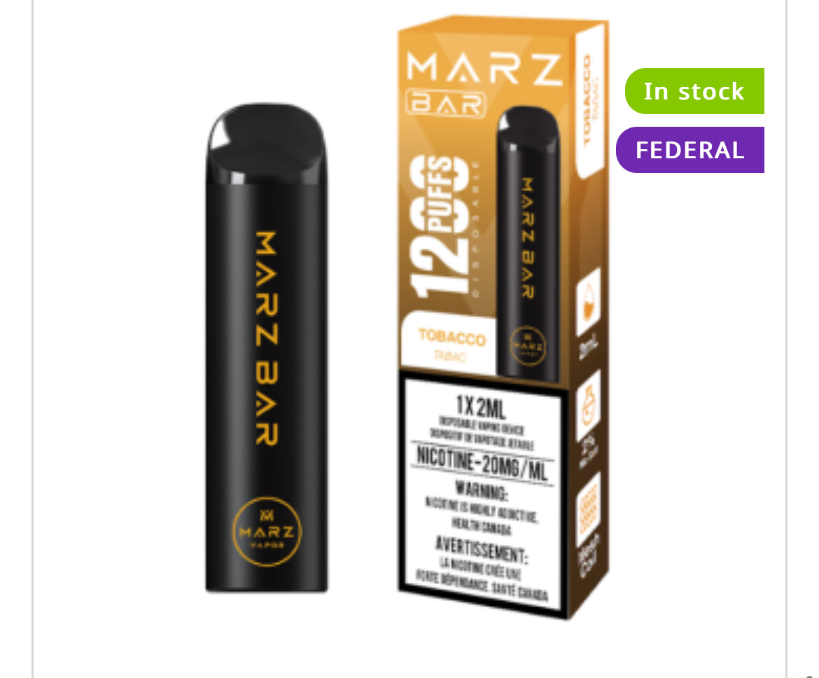 MARZ BAR -1200 PUFFS