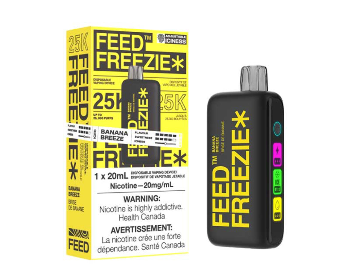 FEED FREEZIE 25000 PUFFS DISPOSABLE VAPE