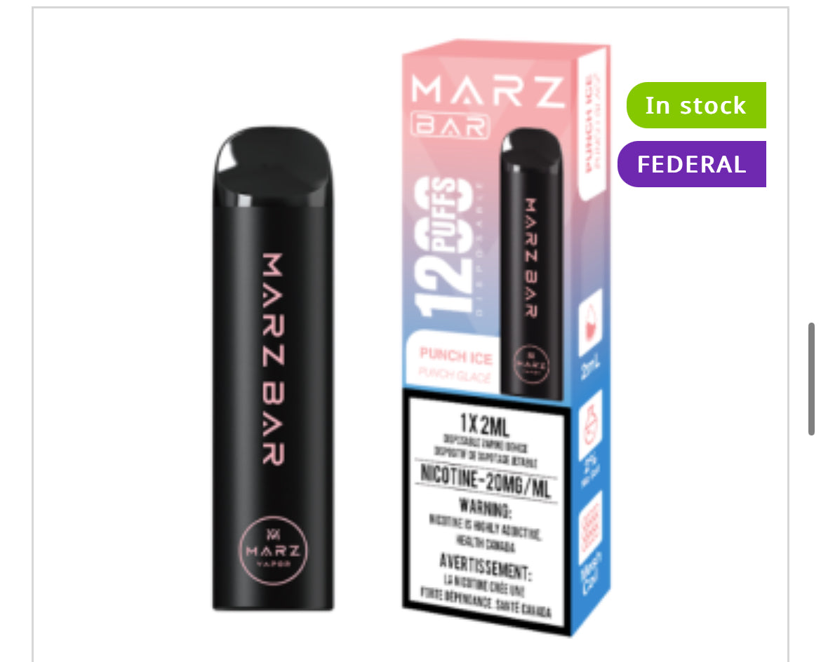 MARZ BAR -1200 PUFFS