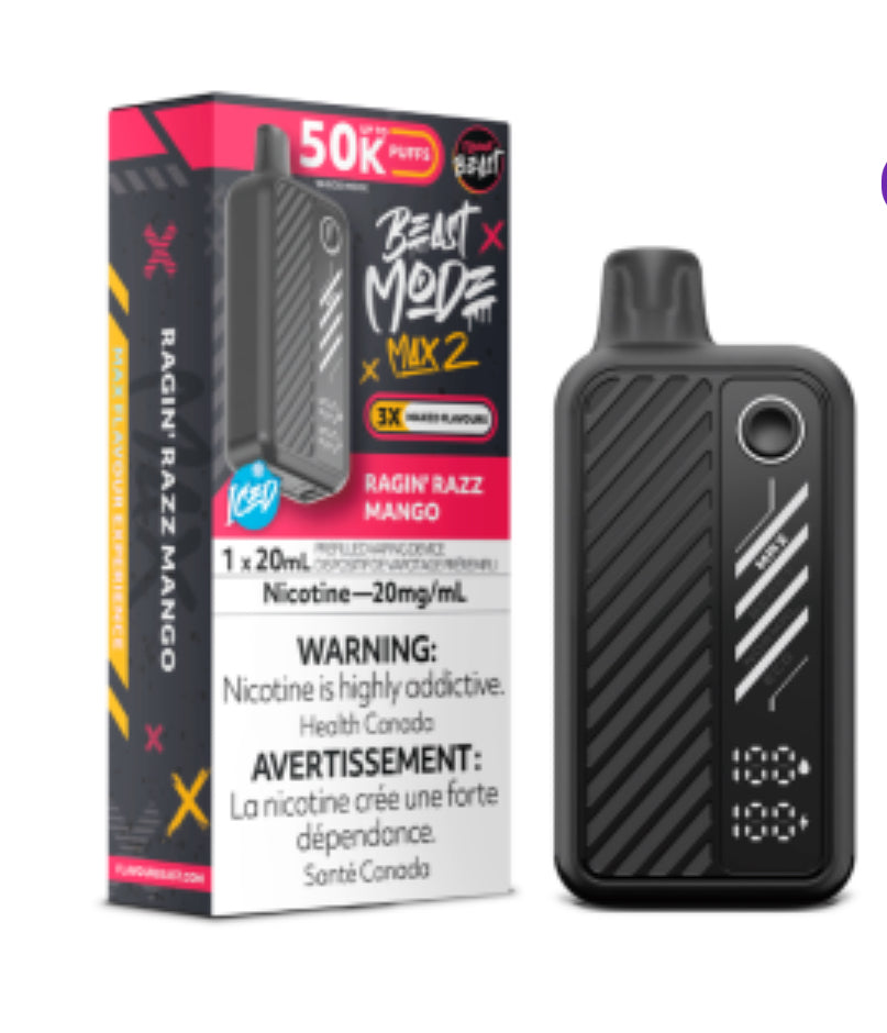 FLAVOUR BEAST BEAST MODE MAX 2 DISPOSABLE VAPE- 50K