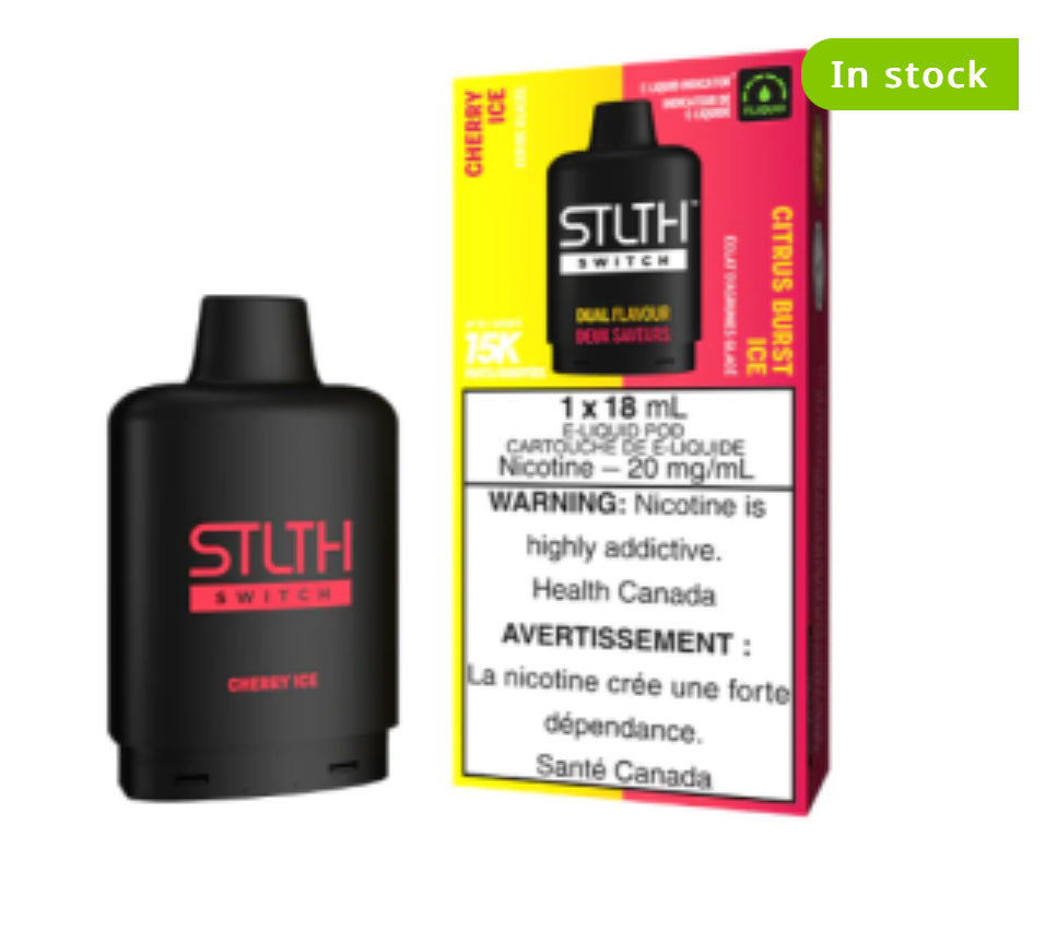 STLTH LOOP SWITCH PODS ONLY (UP TO 15K PUFFS) NEW!!!