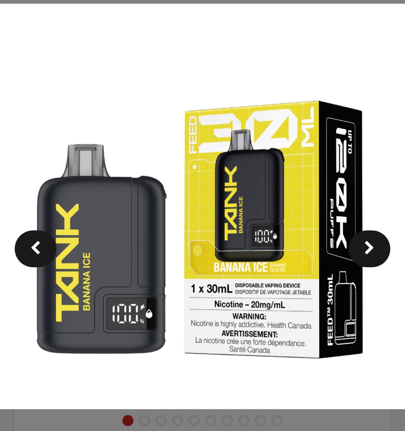 FEED Tank 120K Disposable Vape
