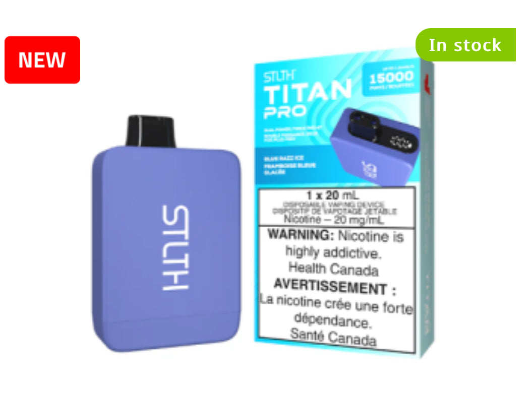 STLTH TITAN PRO -15000 Puffs (disposable vape)