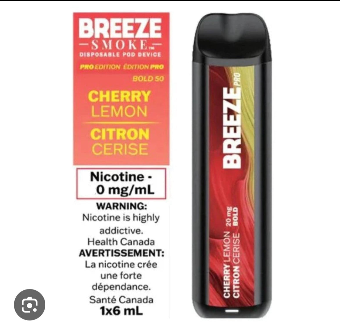 CLEARENCE!!!                Breeze Pro Disposable (ZERO NIC)