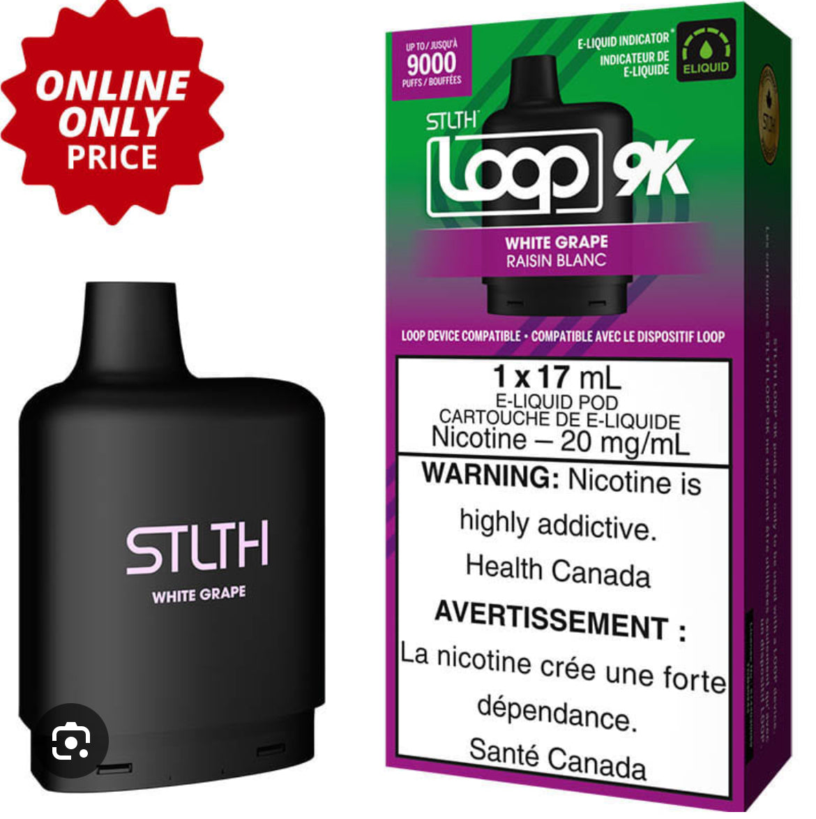 STLTH LOOP 9K pods