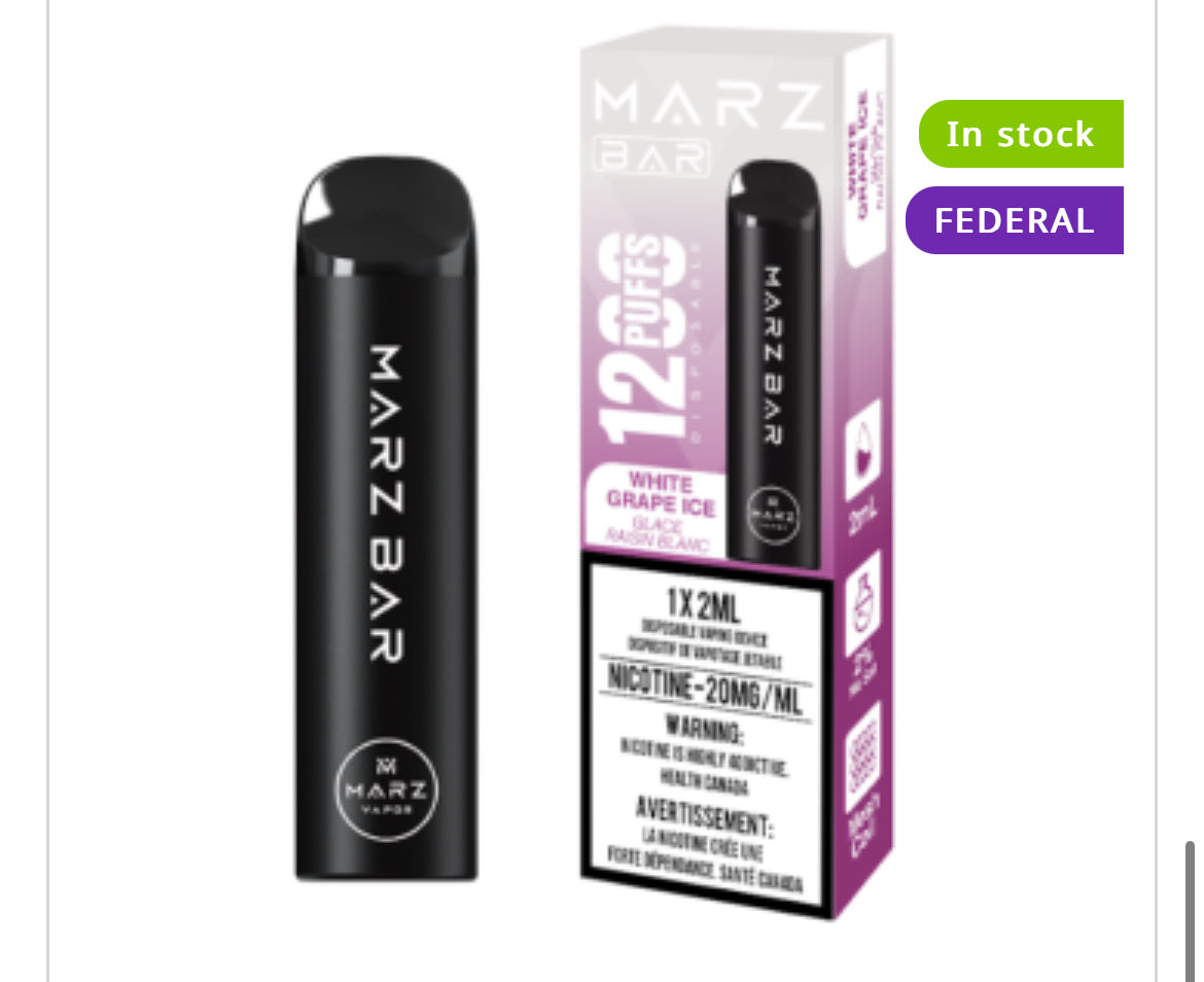 MARZ BAR -1200 PUFFS