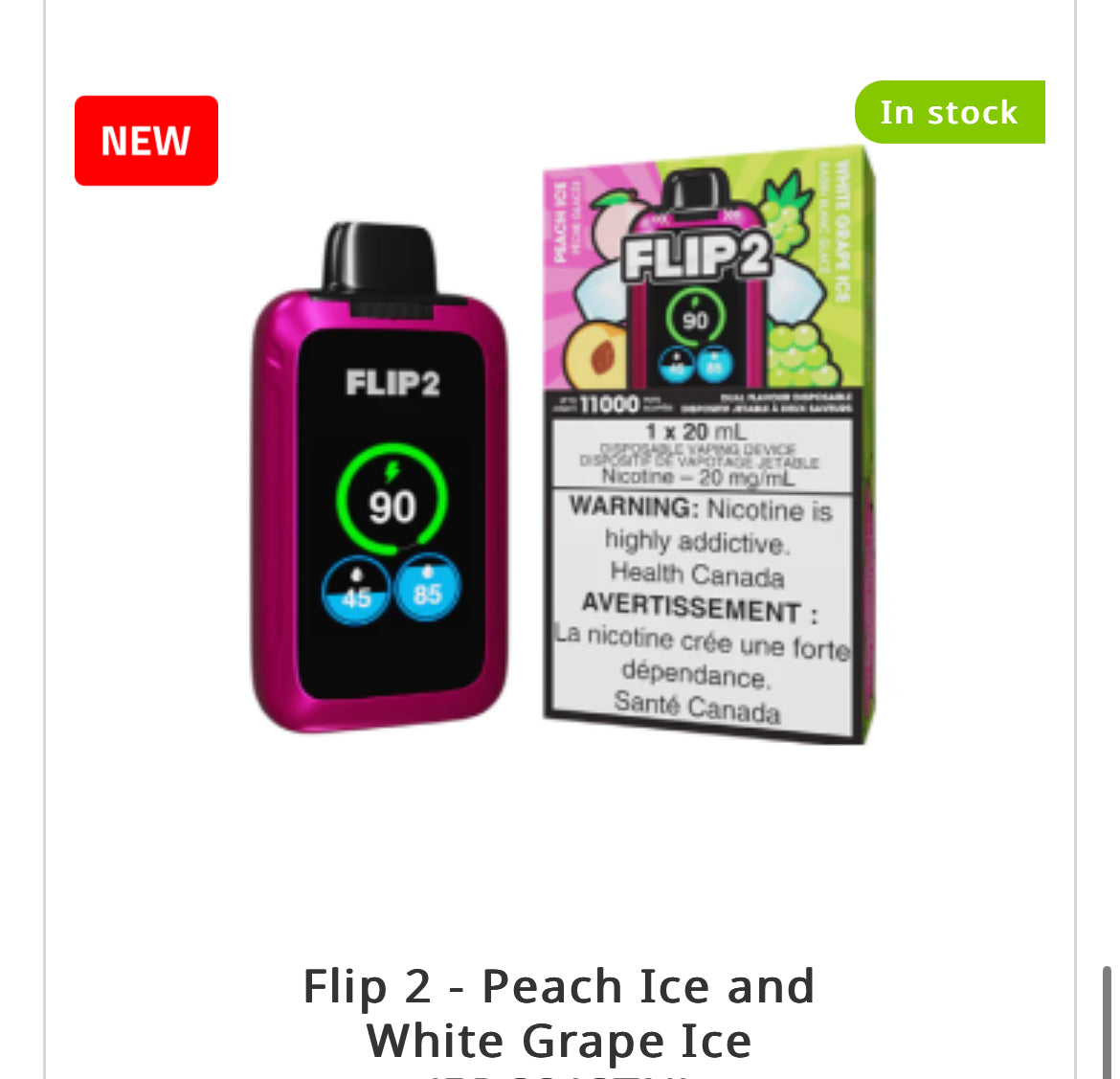 FLIP 2 - 11000 PUFFS (NEW)