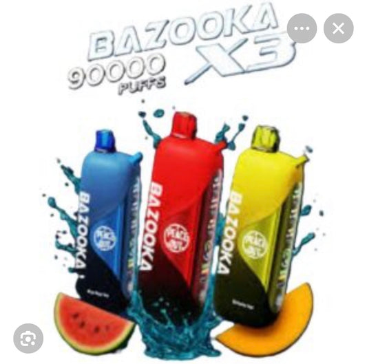 BAZOOKA 90000 puffs disposable vape