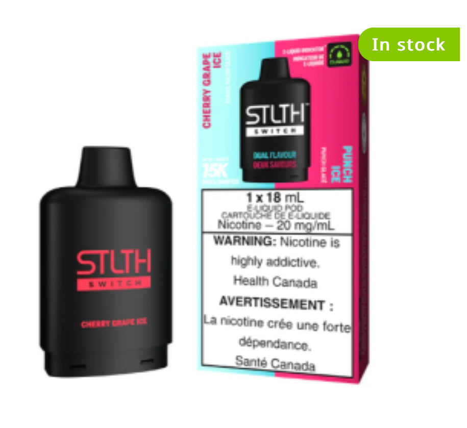 STLTH LOOP SWITCH PODS ONLY (UP TO 15K PUFFS) NEW!!!