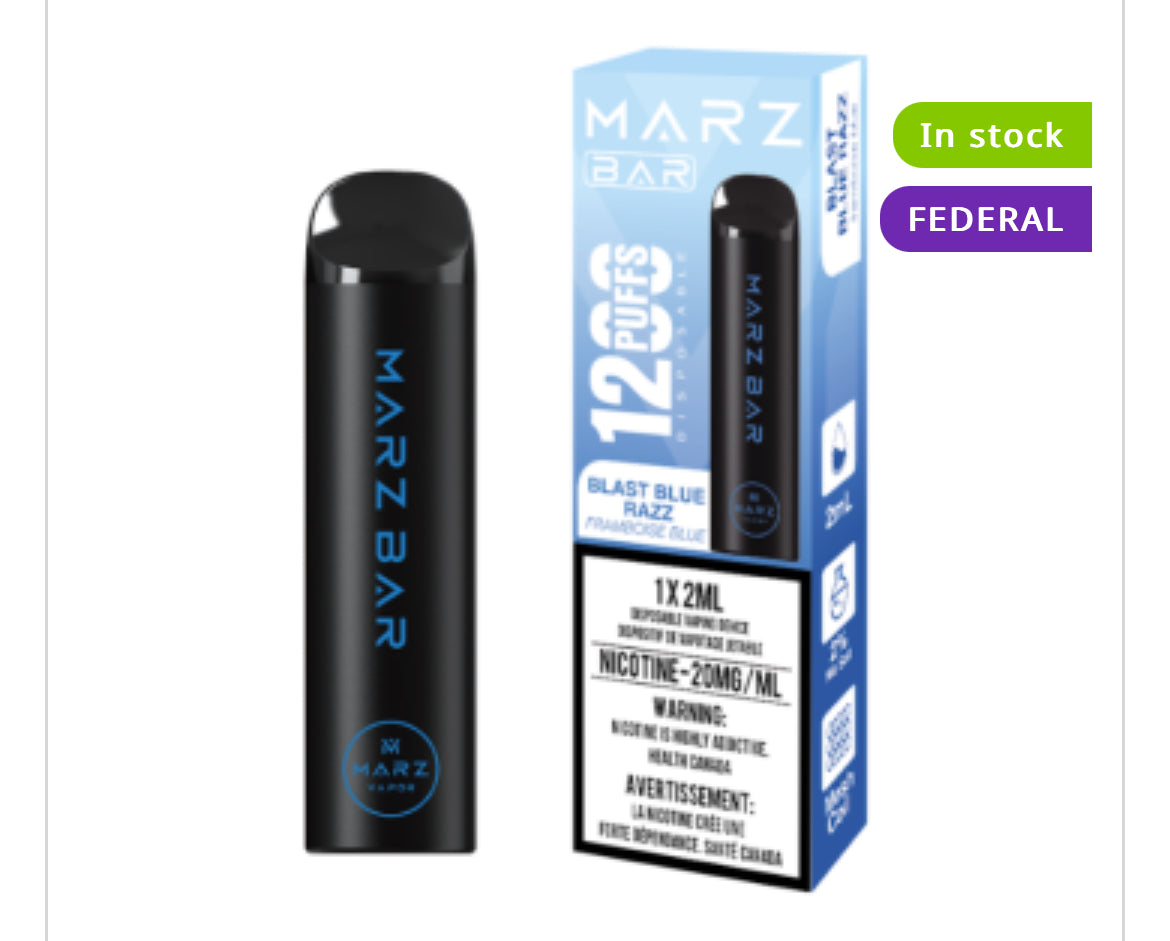 MARZ BAR -1200 PUFFS