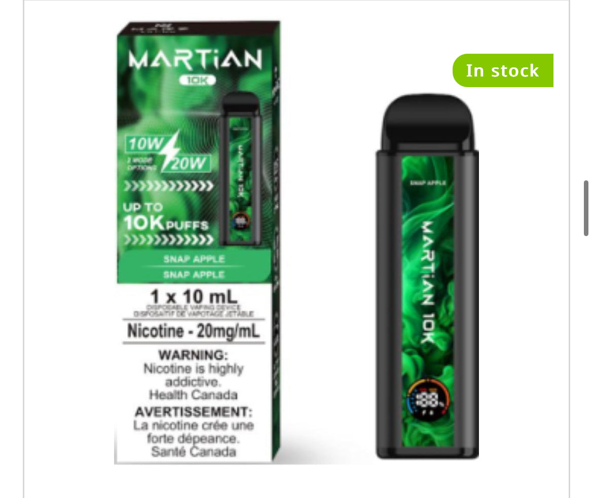 MRTIAN DISPOSABLE VAPE 10000 PUFFS - NEW!!!!