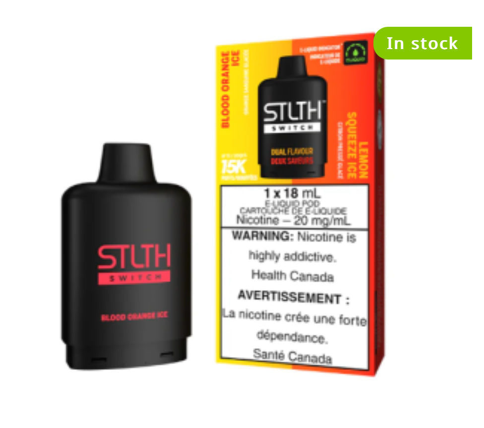 STLTH LOOP SWITCH PODS ONLY (UP TO 15K PUFFS) NEW!!!