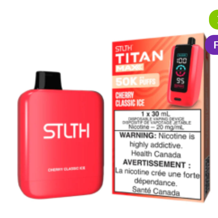 STLTH TITAN MAX - 50K PUFFS