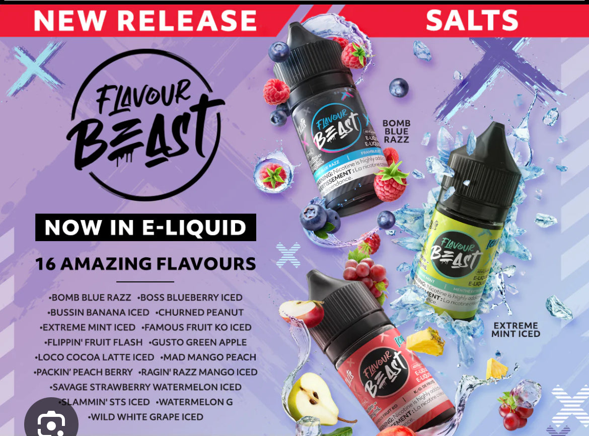 FLAVORED BEAST SALTS JUICES