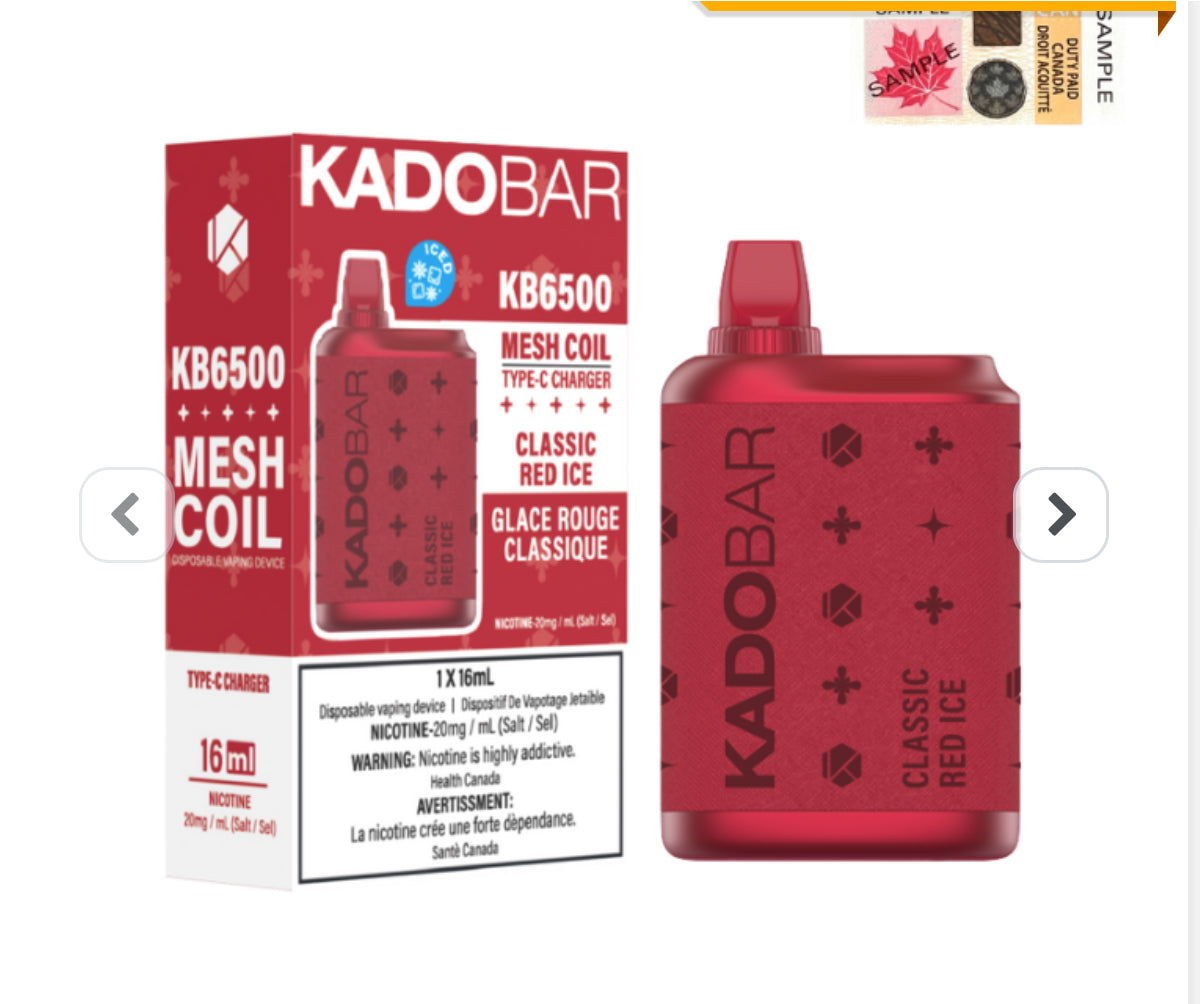 KADO DISPOSALS 6500 Puffs SPECIAL PRICE!!!!!