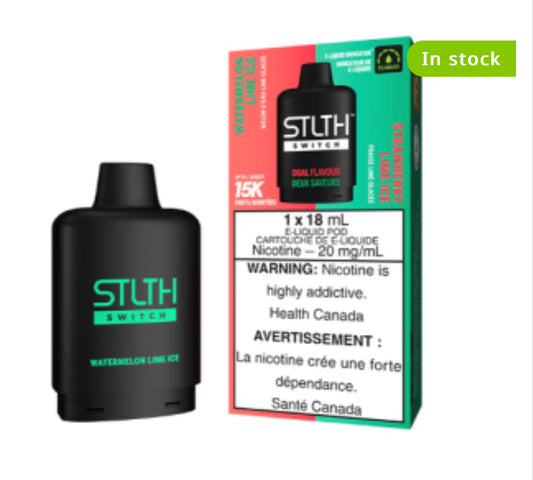 STLTH LOOP SWITCH PODS ONLY (UP TO 15K PUFFS) NEW!!!