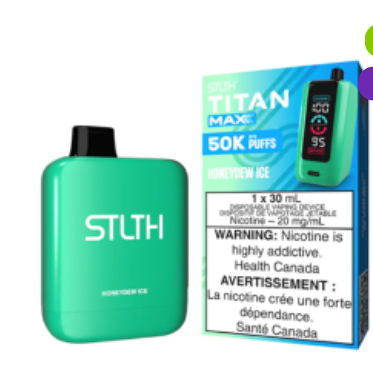 STLTH TITAN MAX - 50K PUFFS